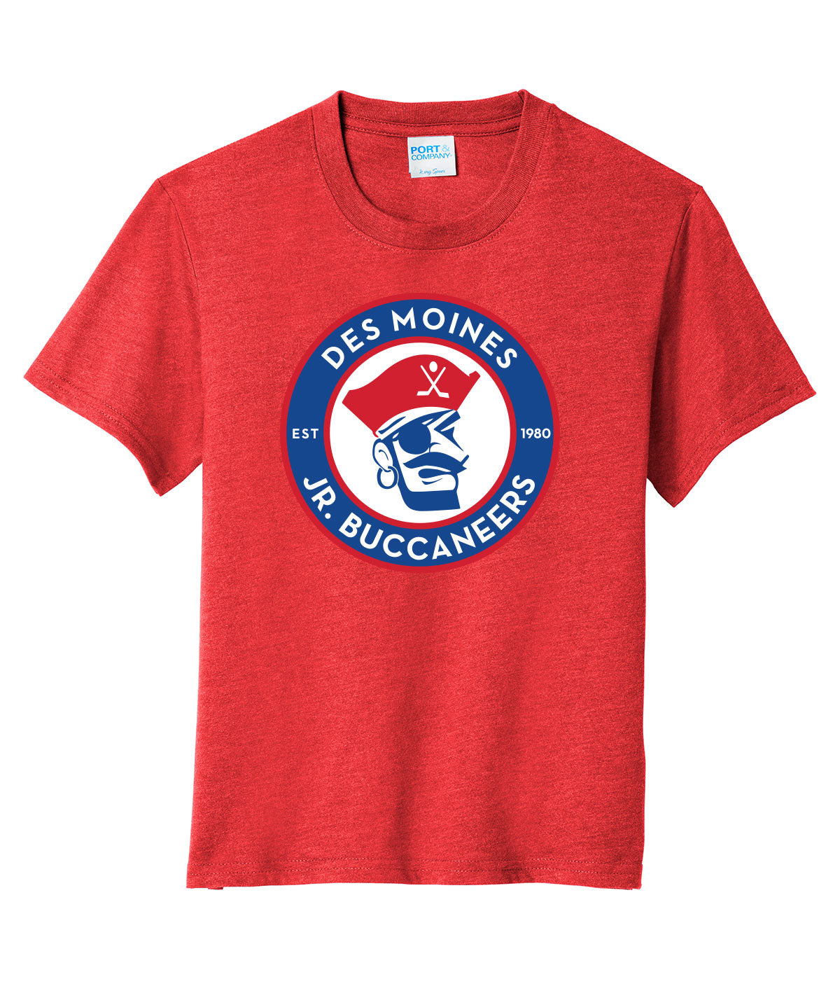 Des Moines Jr. Bucs Youth Soft Tee