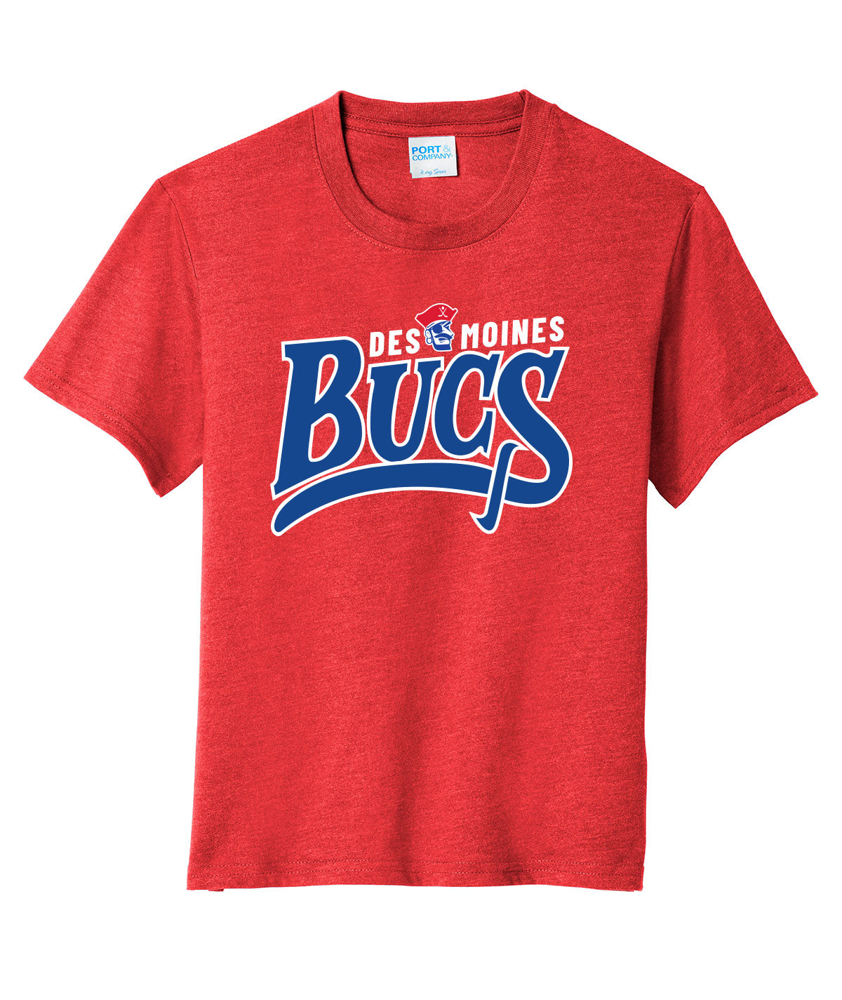 Des Moines Jr. Bucs Youth Soft Tee