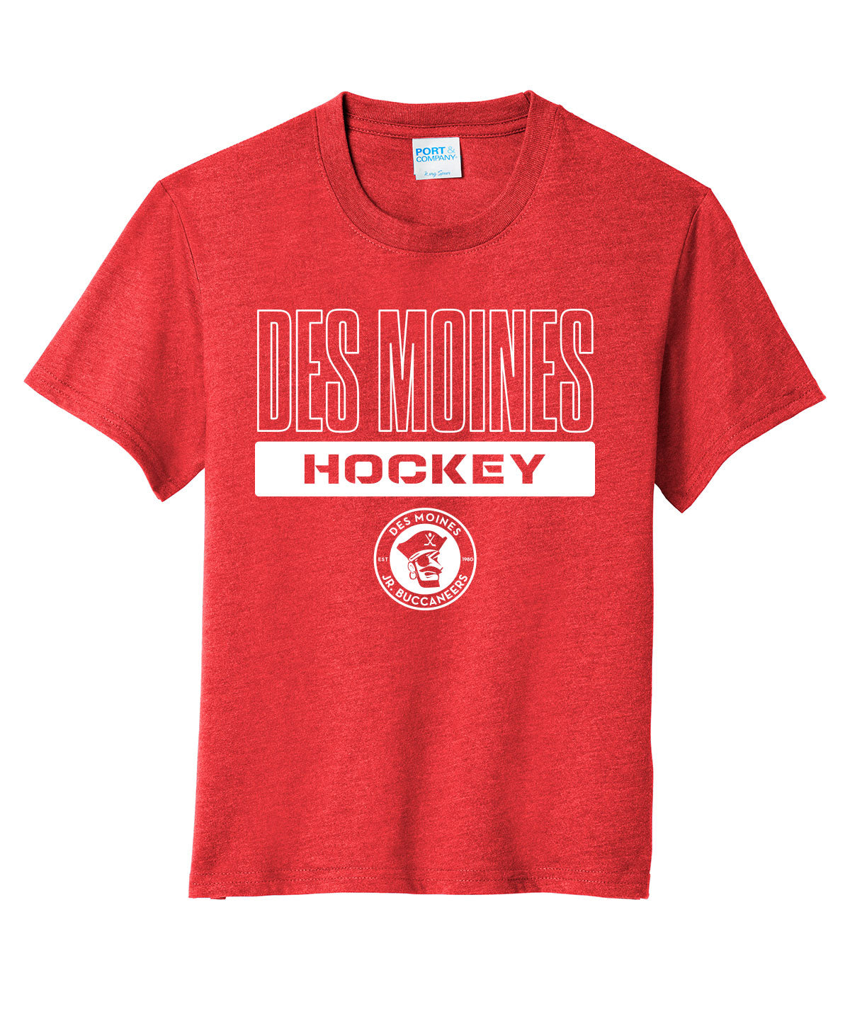 Des Moines Jr. Bucs Youth Soft Tee