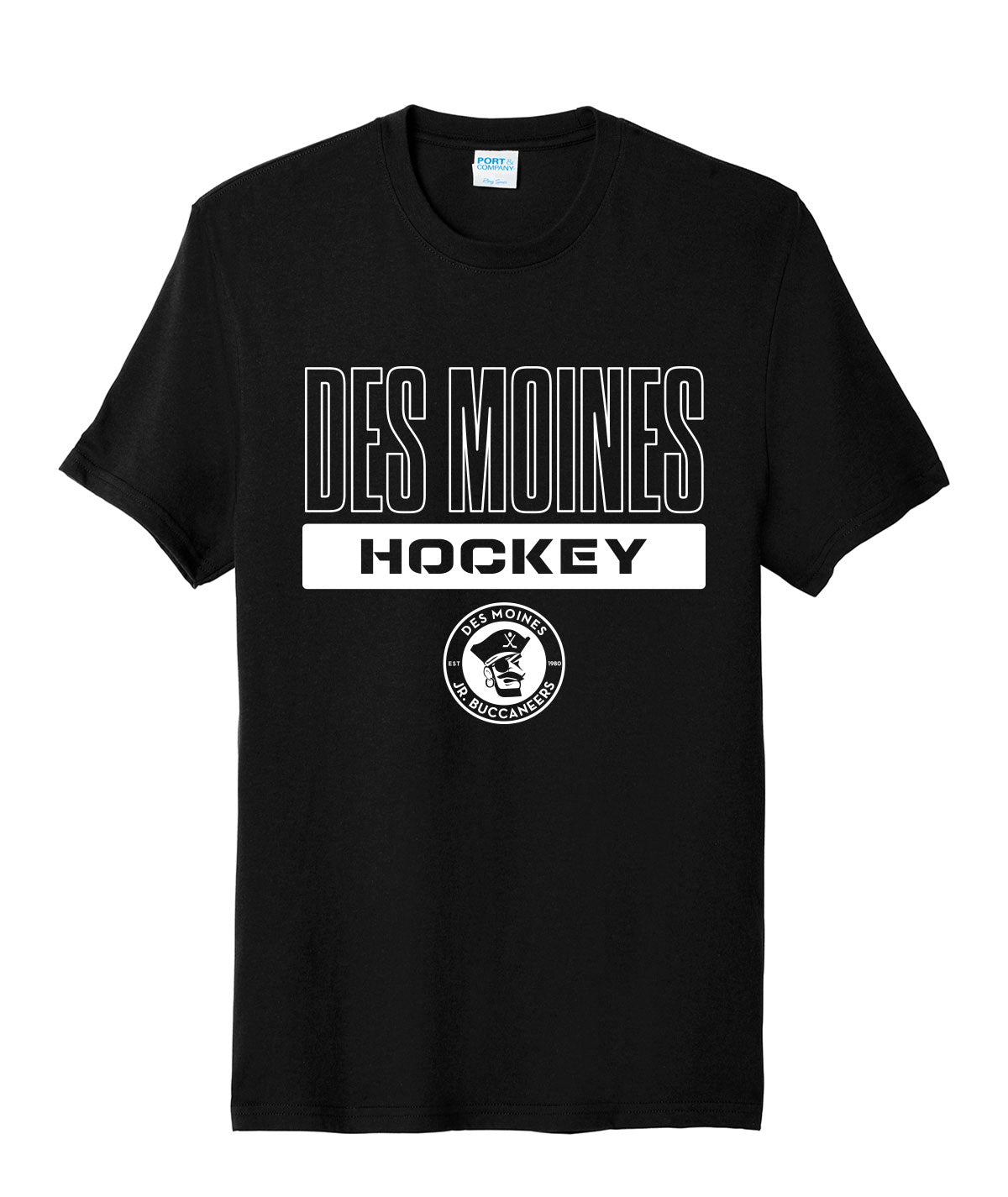Des Moines Jr. Bucs Youth Soft Tee