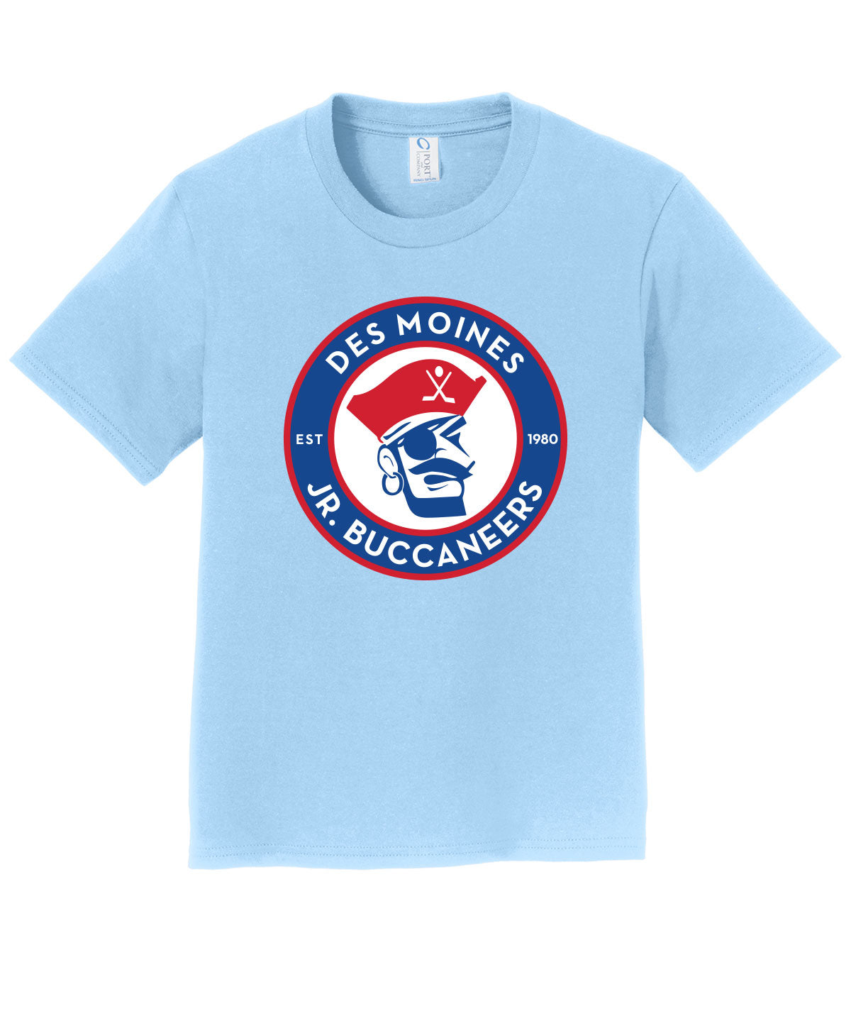 Des Moines Jr. Bucs Youth Soft Tee
