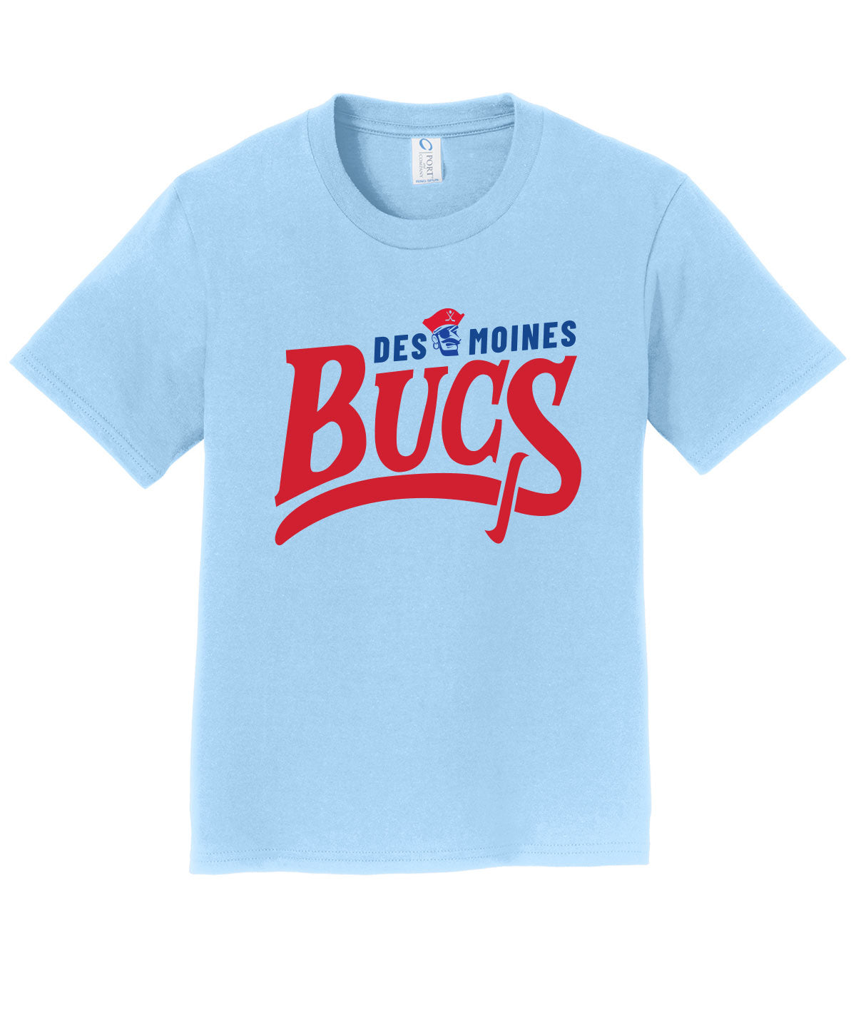 Des Moines Jr. Bucs Youth Soft Tee