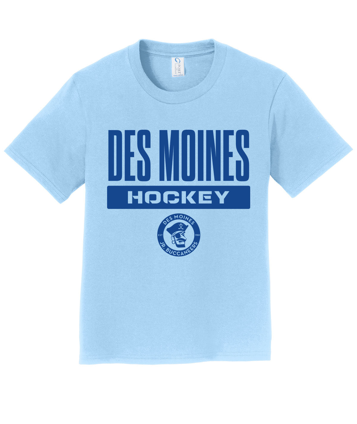 Des Moines Jr. Bucs Youth Soft Tee