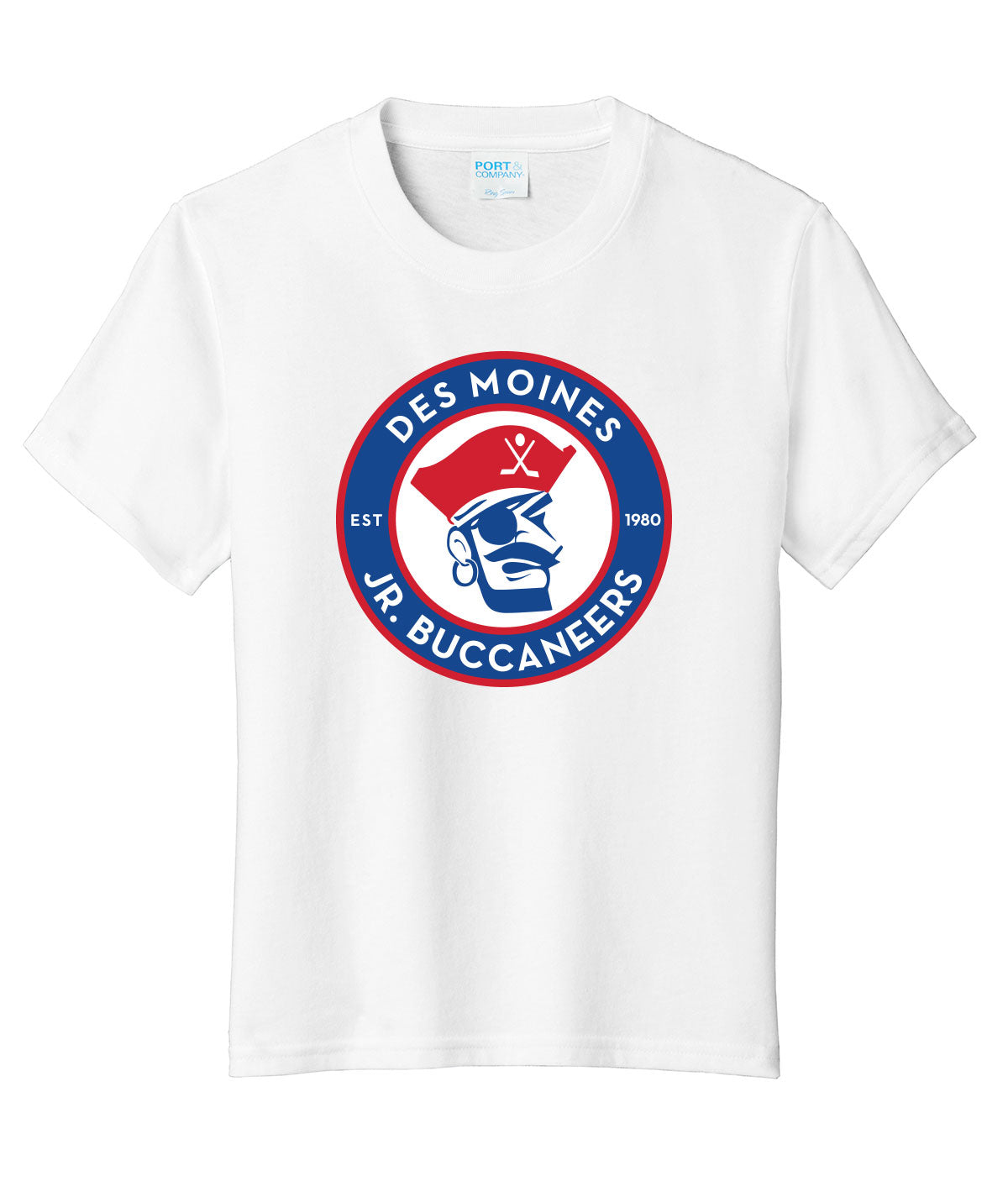 Des Moines Jr. Bucs Youth Soft Tee