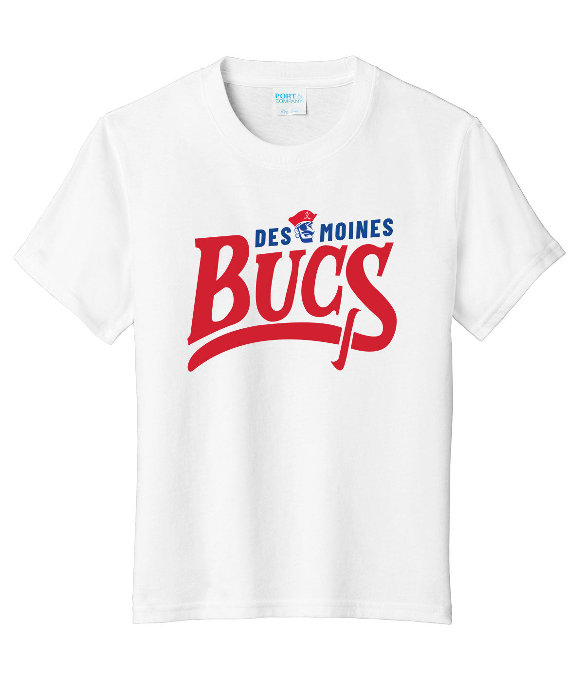 Des Moines Jr. Bucs Youth Soft Tee