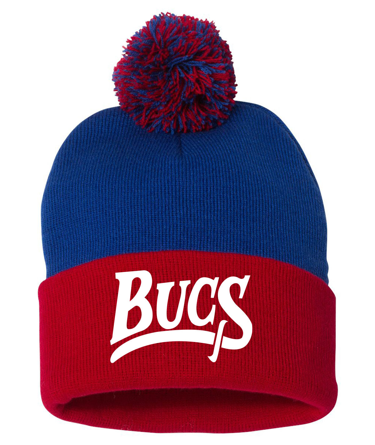 Des Moines Jr. Bucs Sportsman Pom Beanie