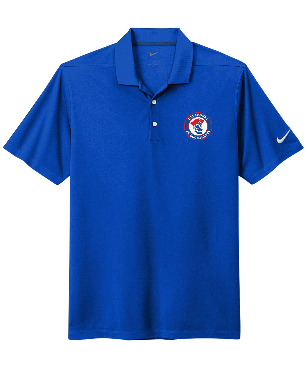 Des Moines Jr. Bucs Nike Dri-Fit Polo