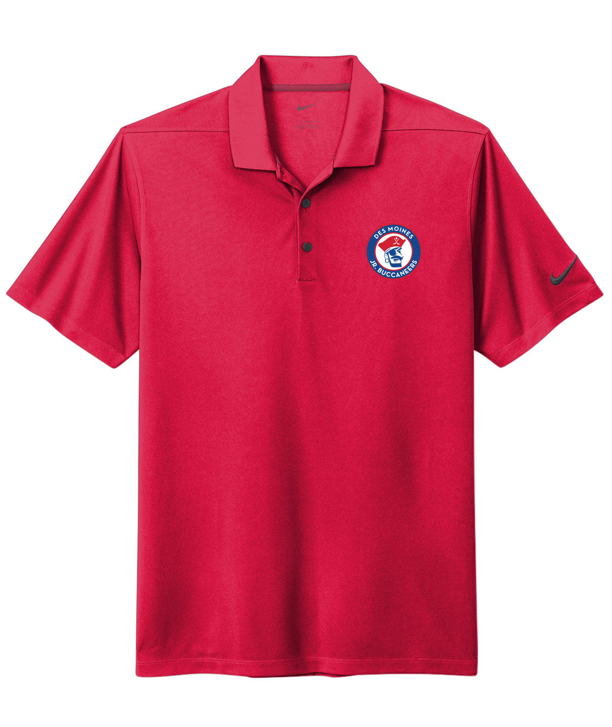 Des Moines Jr. Bucs Nike Dri-Fit Polo