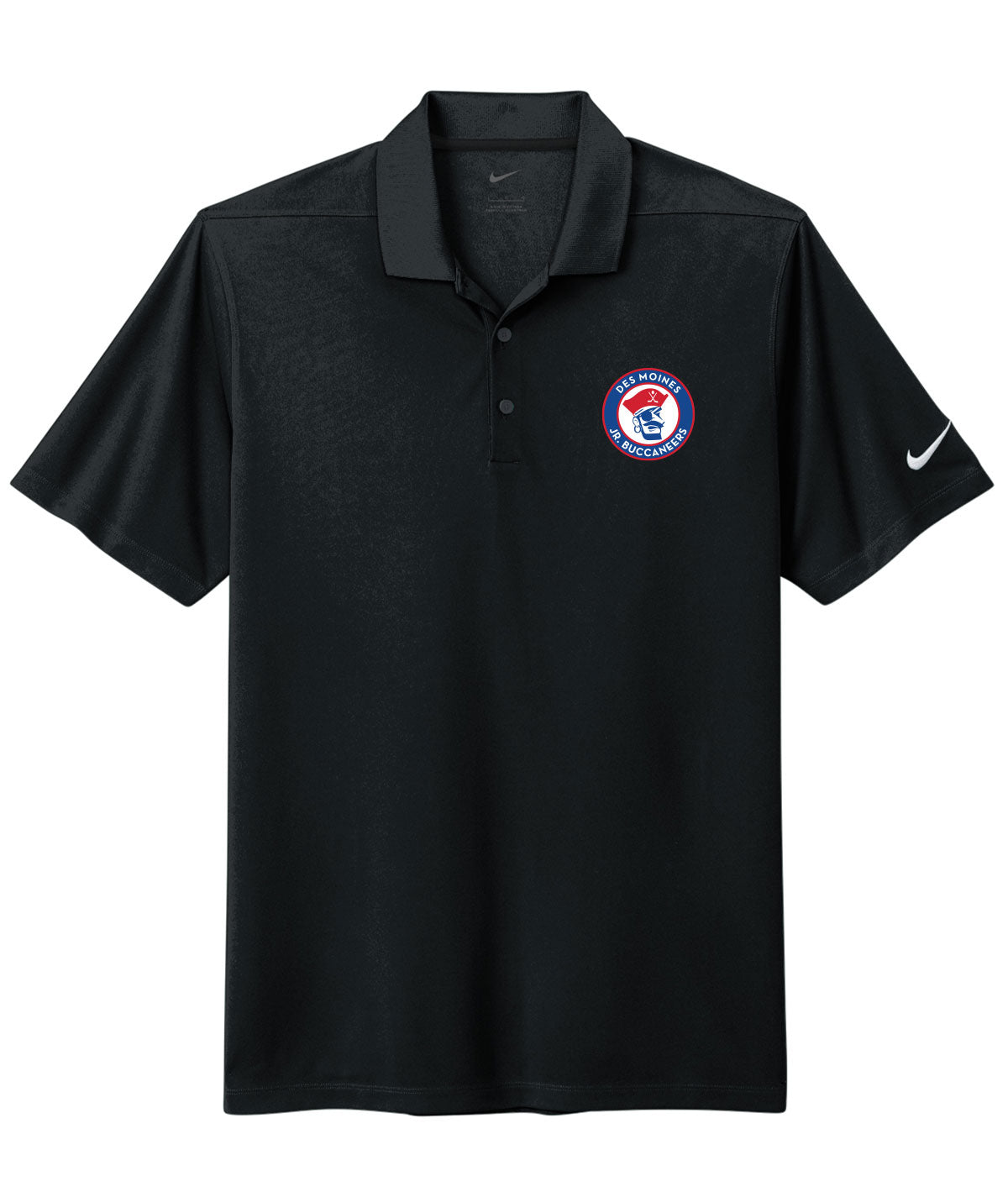 Des Moines Jr. Bucs Nike Dri-Fit Polo