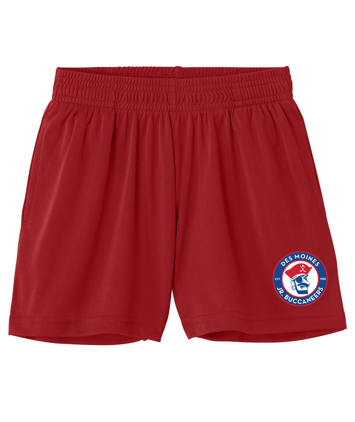 Des Moines Jr. Bucs Youth Pocketed Performance Shorts