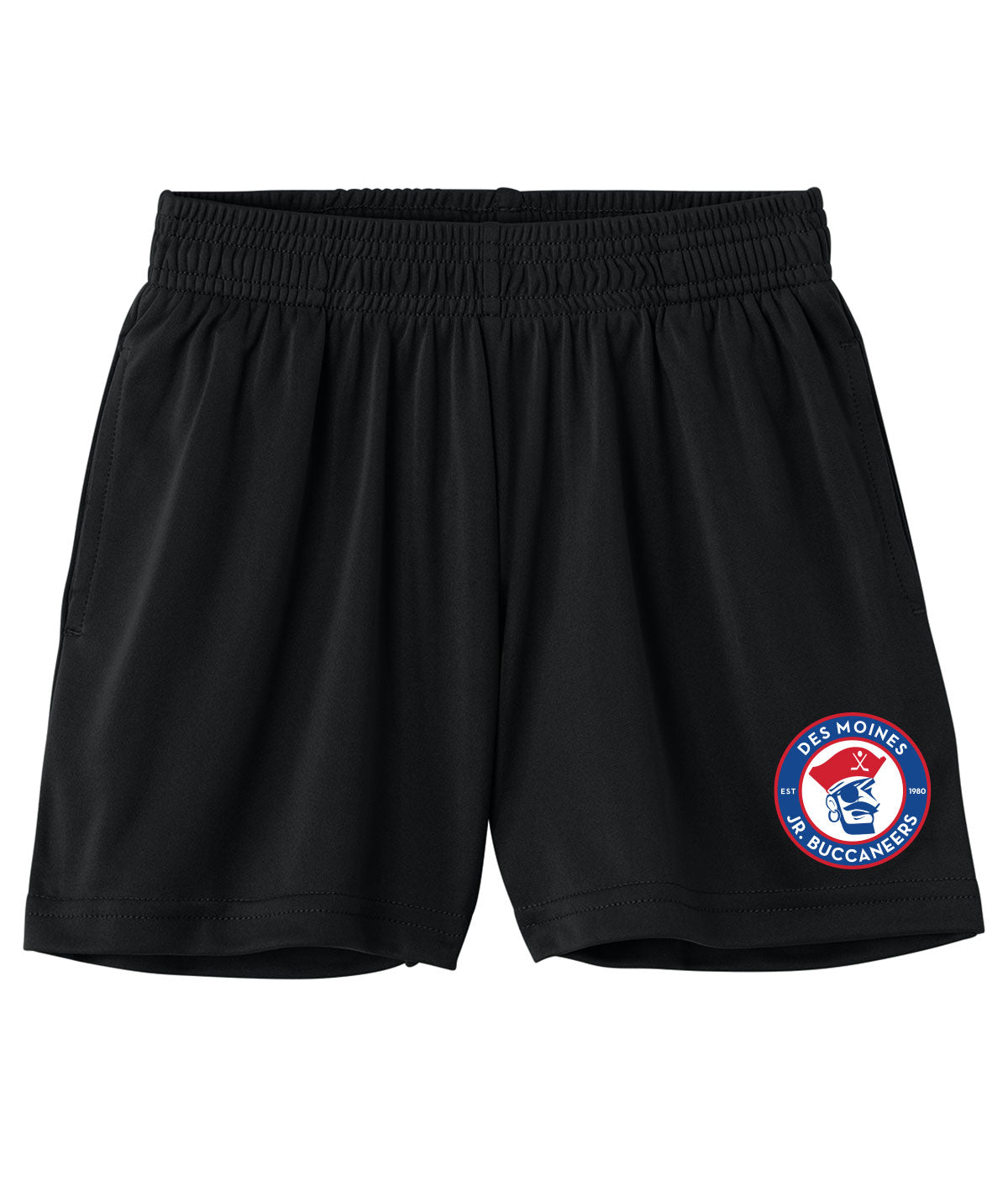 Des Moines Jr. Bucs Youth Pocketed Performance Shorts