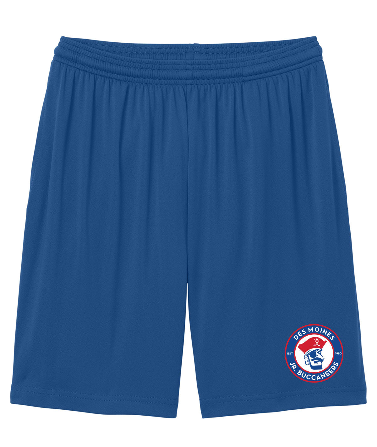 Des Moines Jr. Bucs Men's Pocketed Performance Shorts