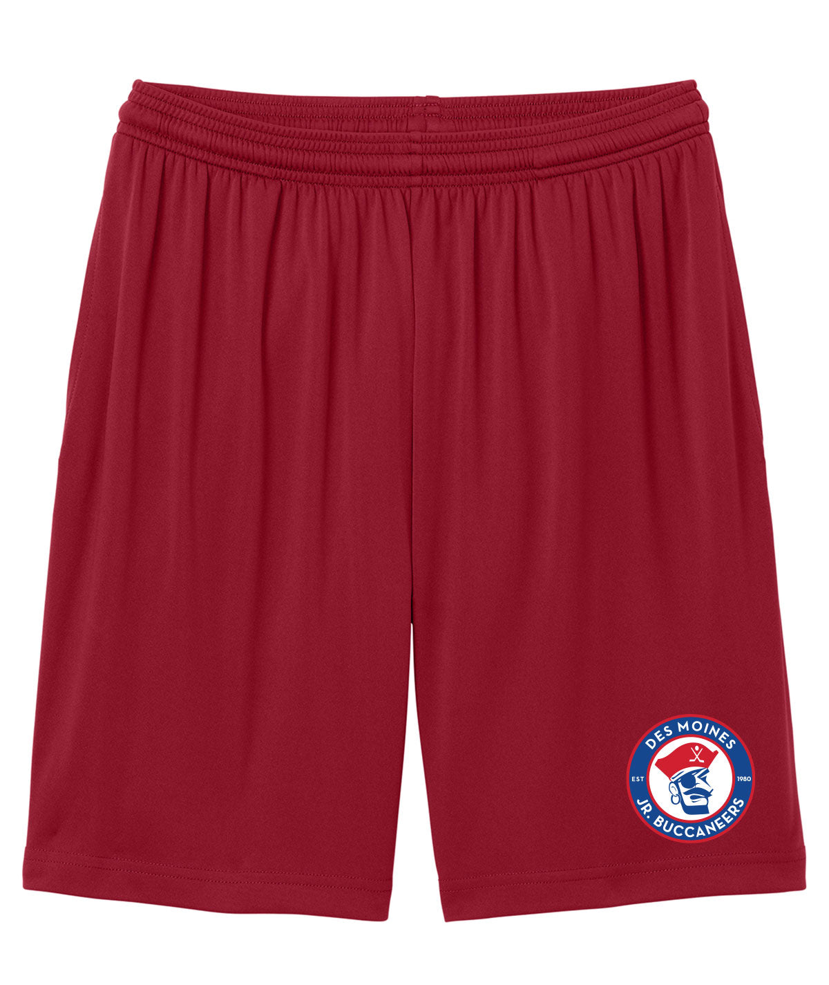 Des Moines Jr. Bucs Men's Pocketed Performance Shorts