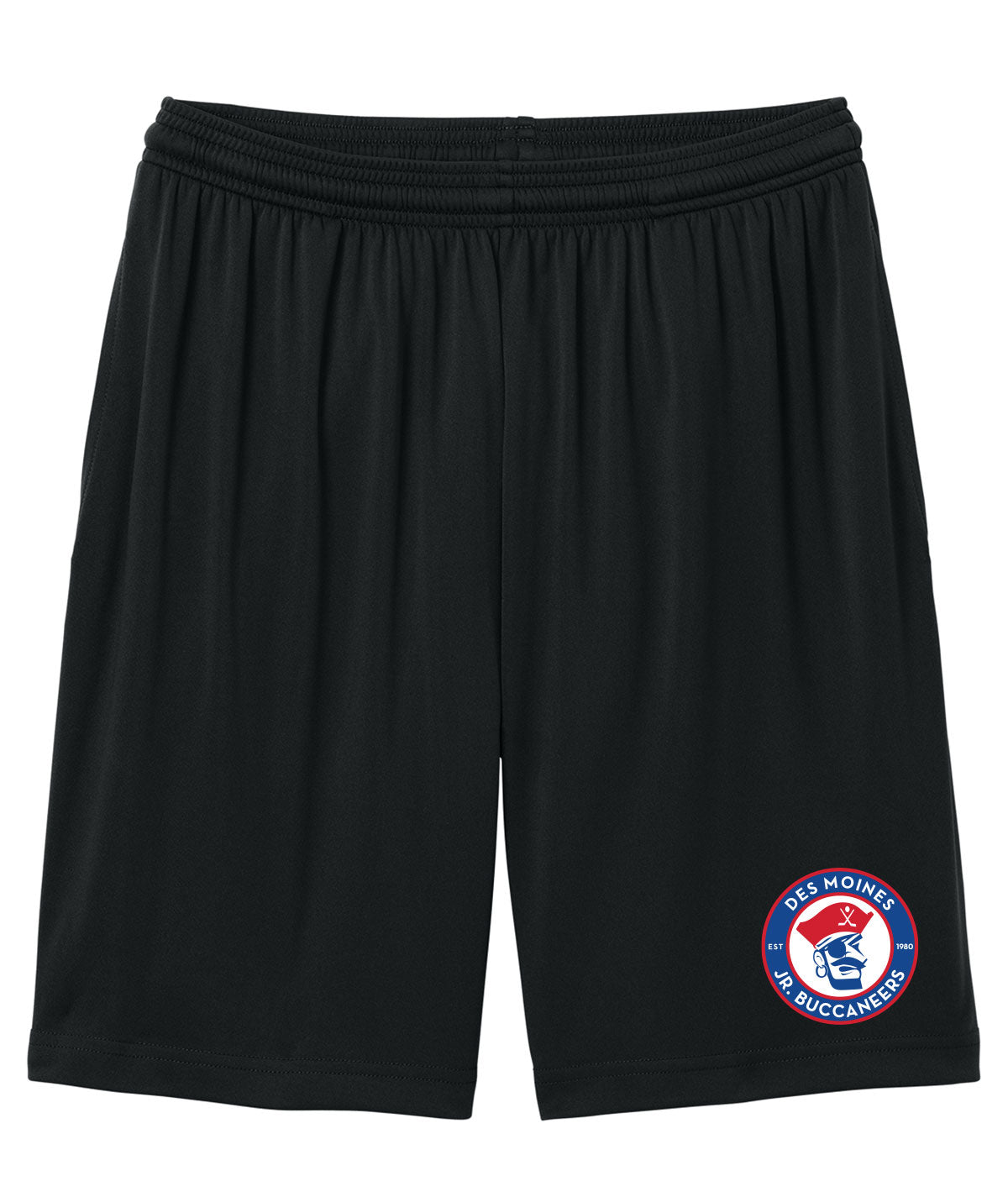 Des Moines Jr. Bucs Men's Pocketed Performance Shorts