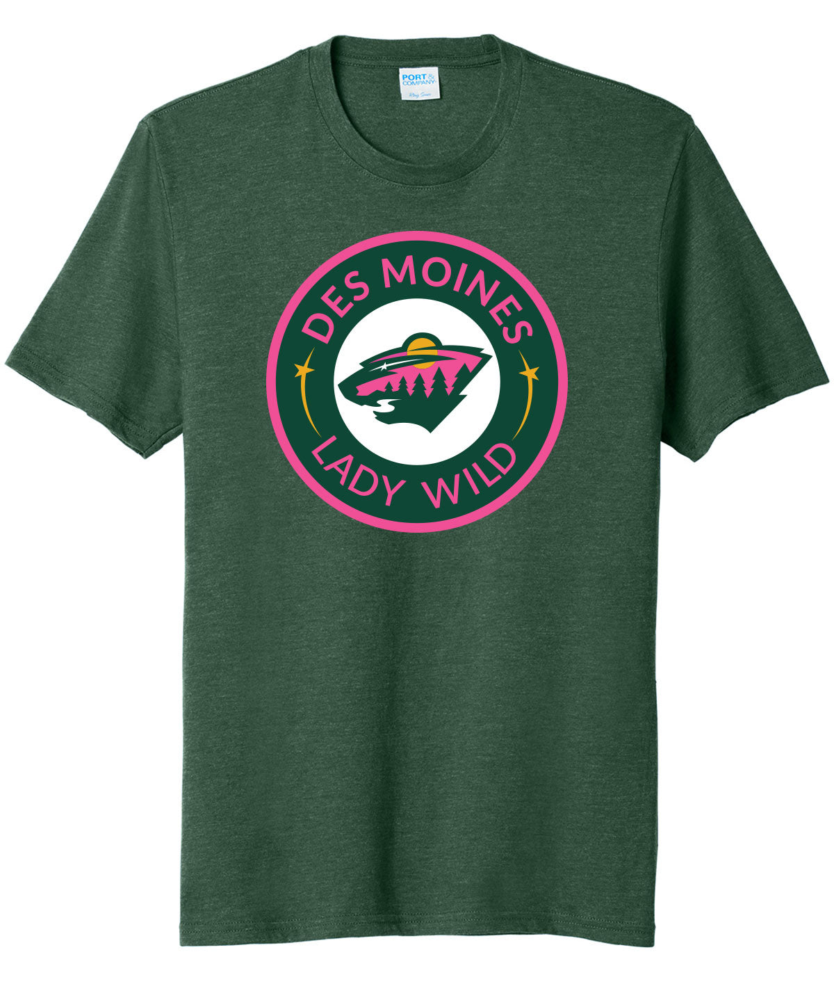 Des Moines Lady Wild Soft Tee
