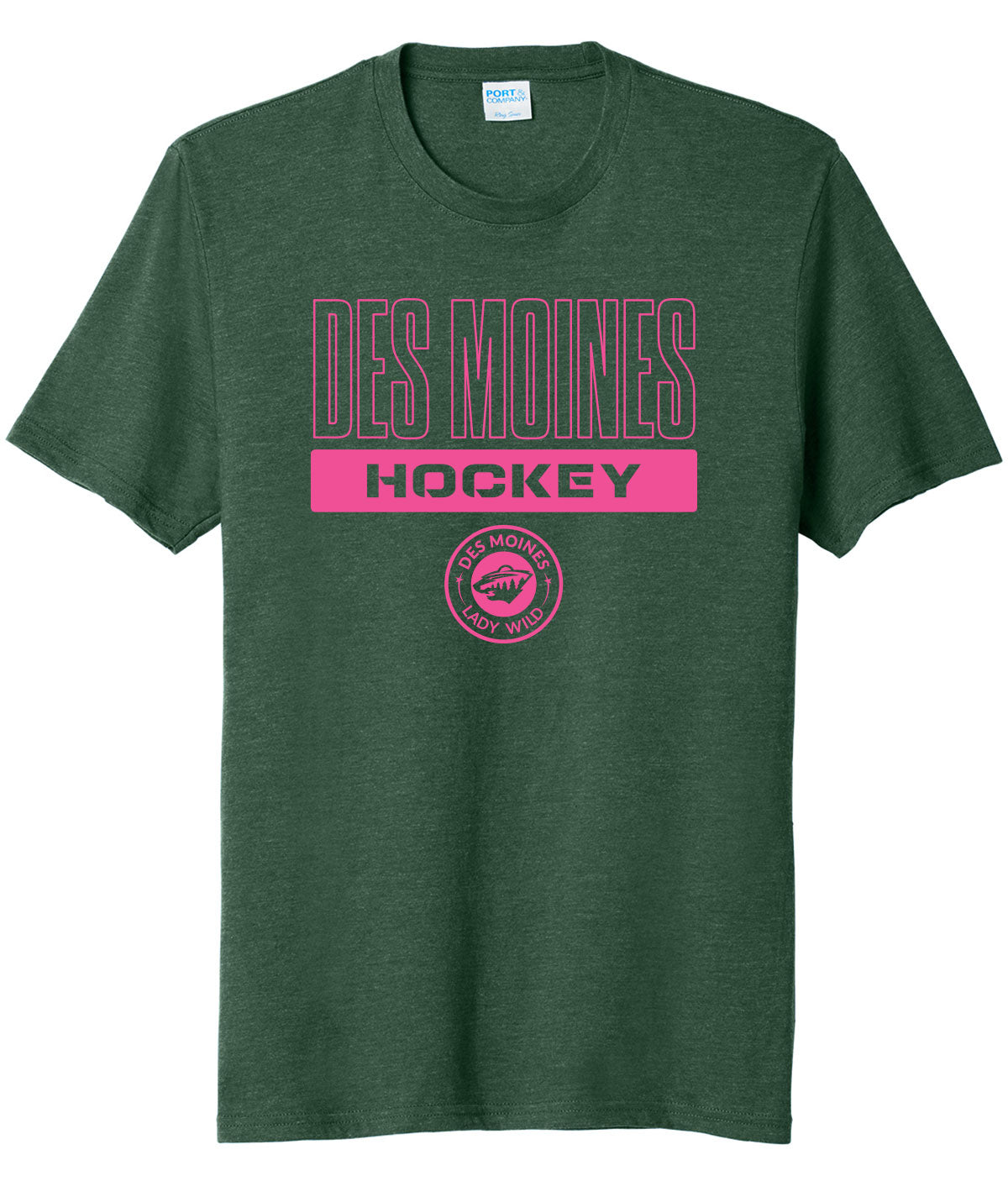 Des Moines Lady Wild Soft Tee