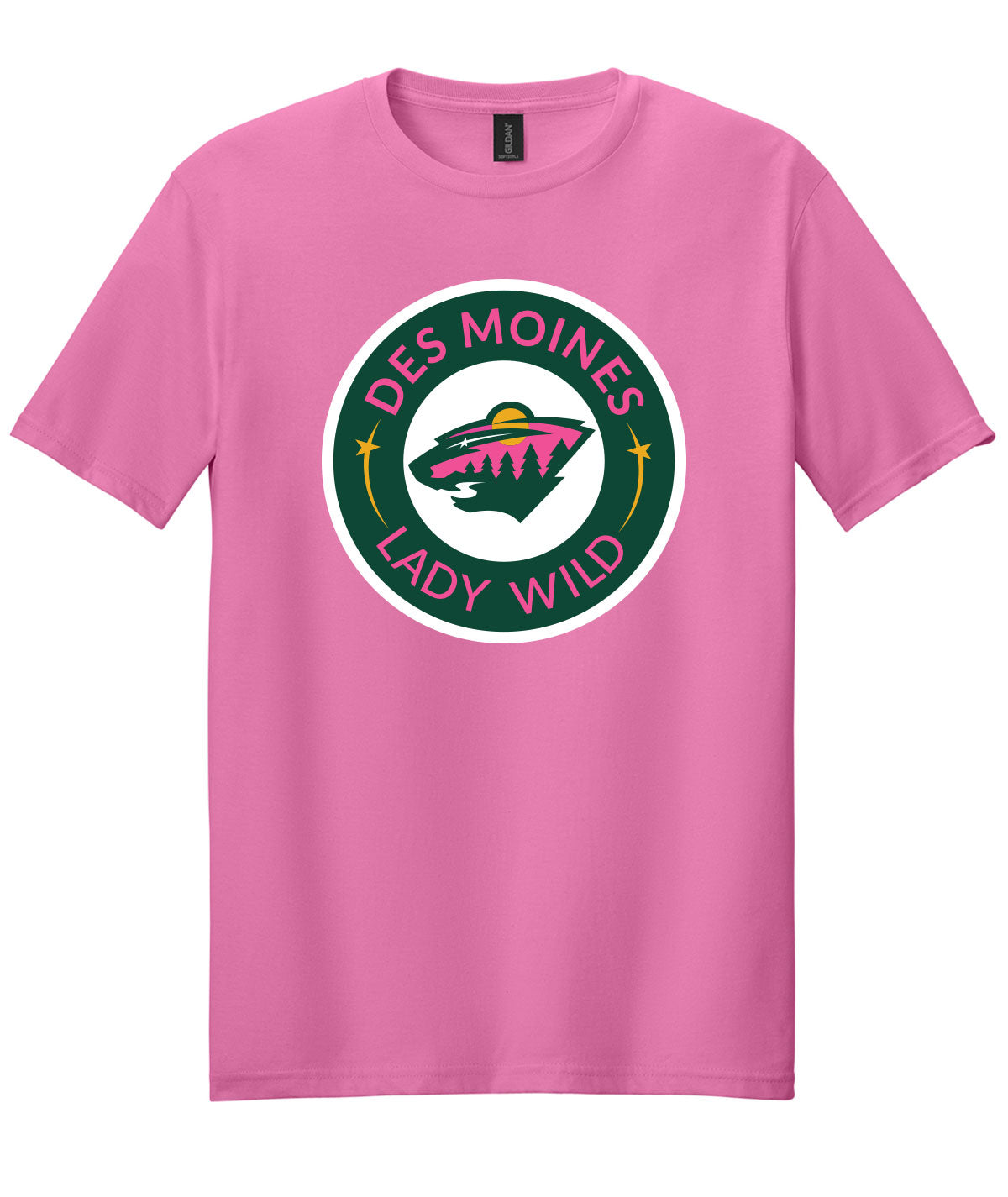 Des Moines Lady Wild Soft Tee