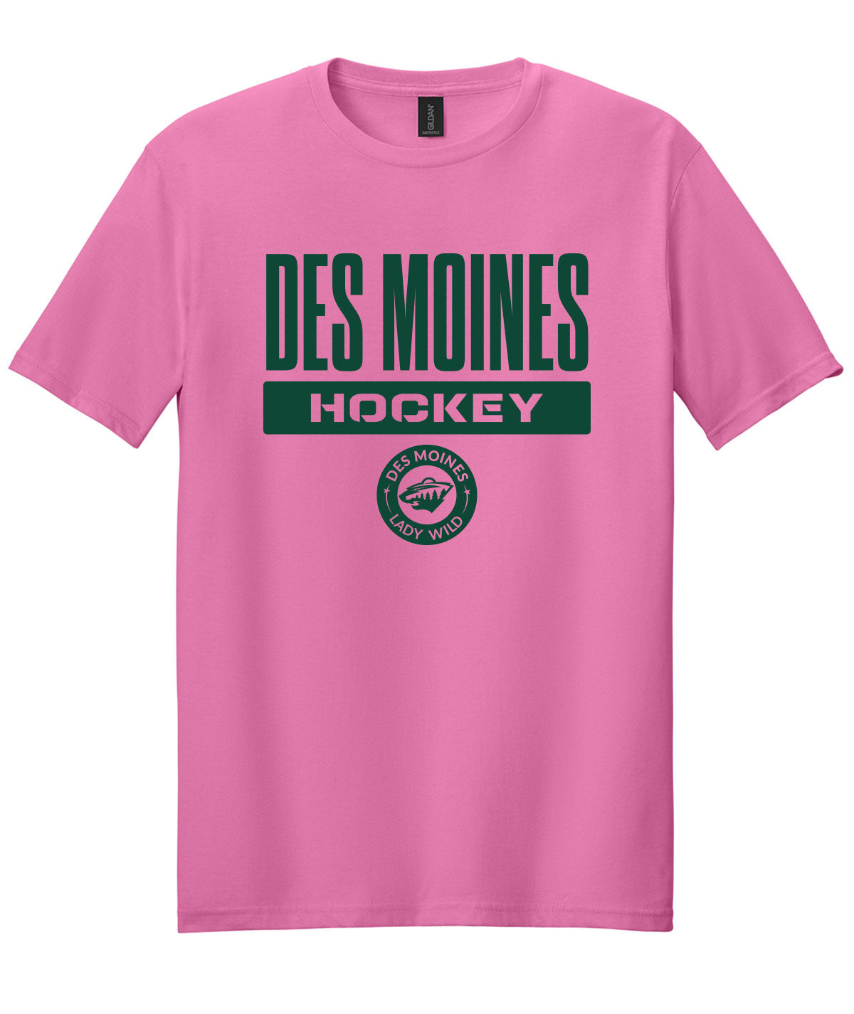 Des Moines Lady Wild Soft Tee