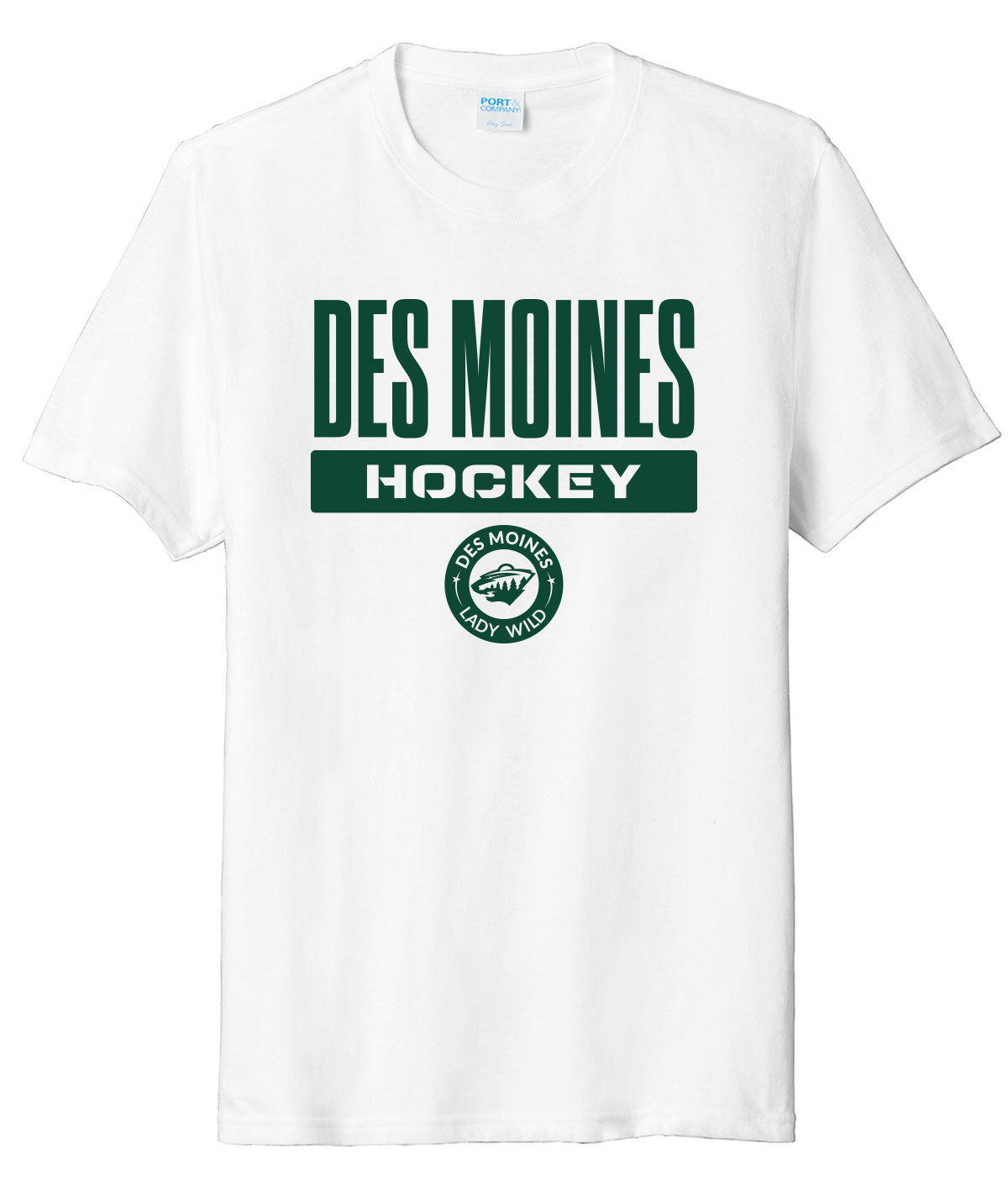 Des Moines Lady Wild Soft Tee