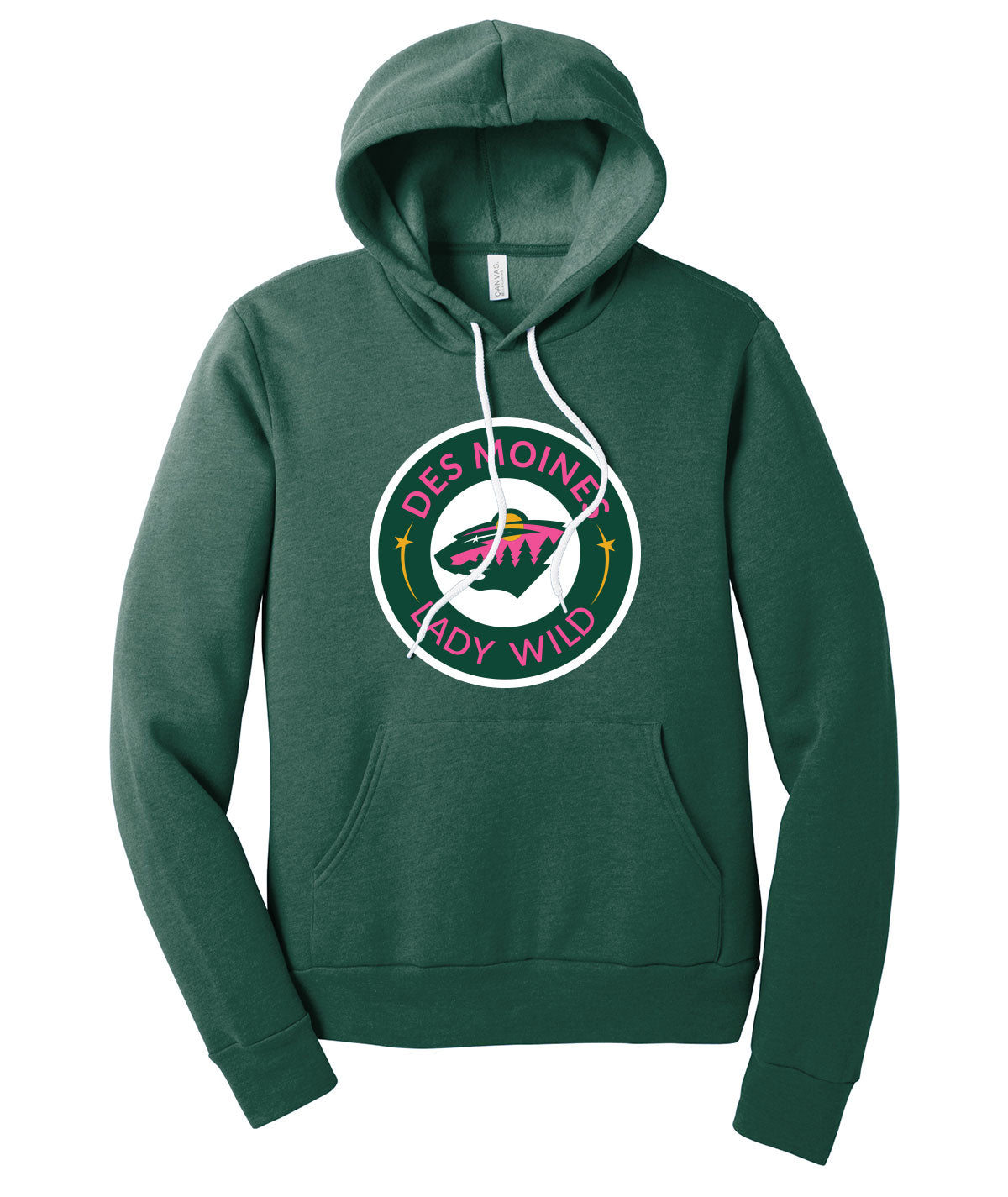 Des Moines Lady Wild Premium Softstyle Hoodie