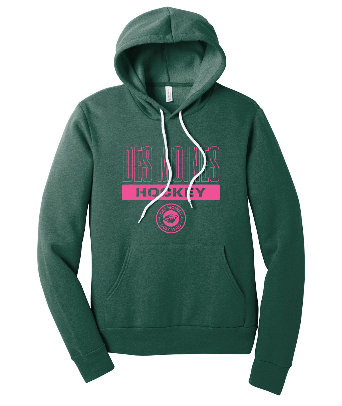 Des Moines Lady Wild Premium Softstyle Hoodie