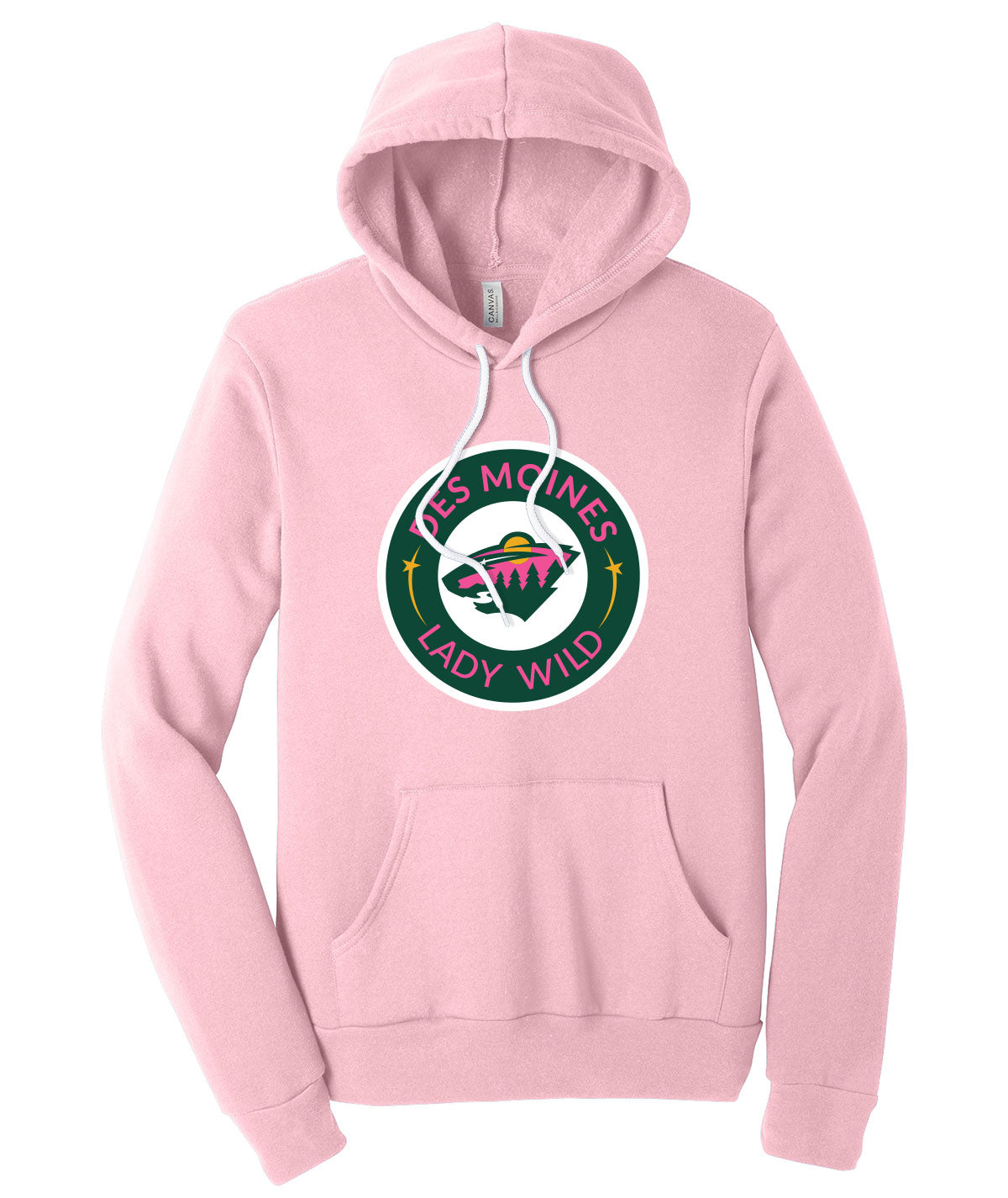 Des Moines Lady Wild Premium Softstyle Hoodie