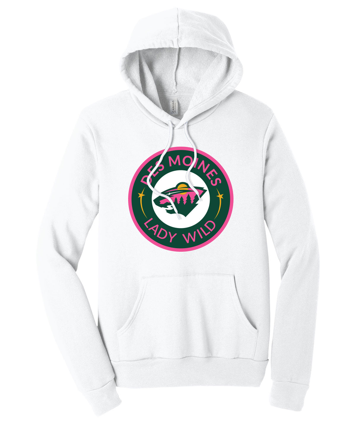 Des Moines Lady Wild Premium Softstyle Hoodie