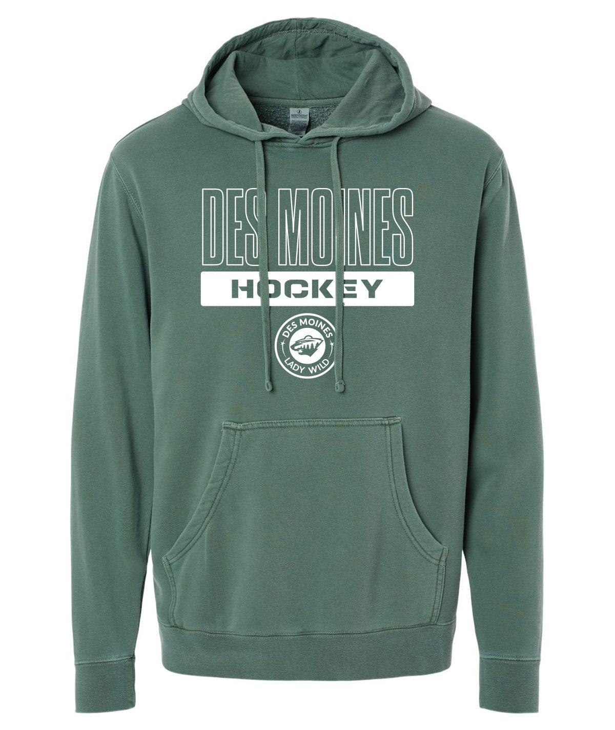 Des Moines Lady Wild Slouch Hoodie