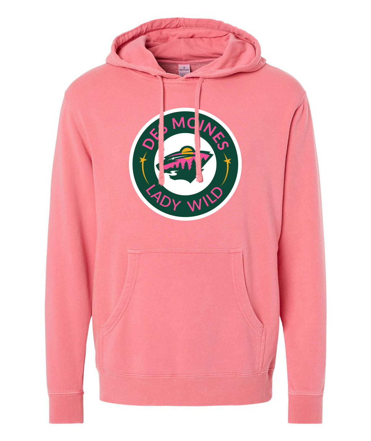 Des Moines Lady Wild Slouch Hoodie