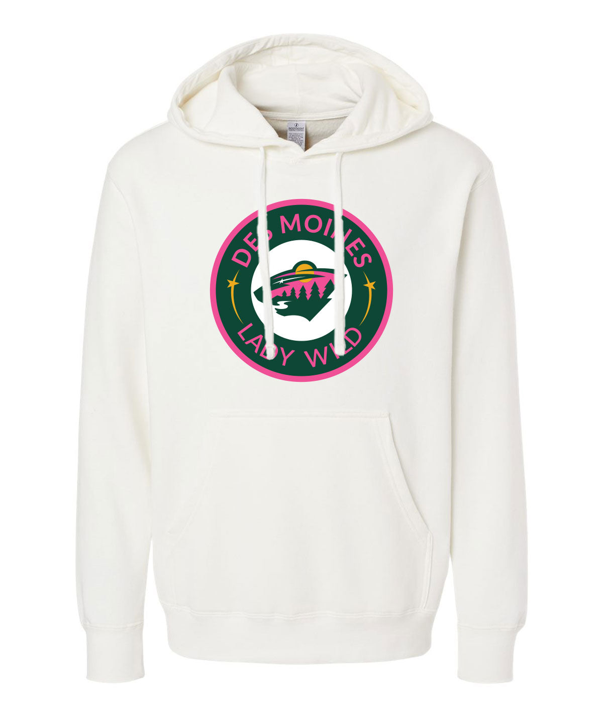 Des Moines Lady Wild Slouch Hoodie
