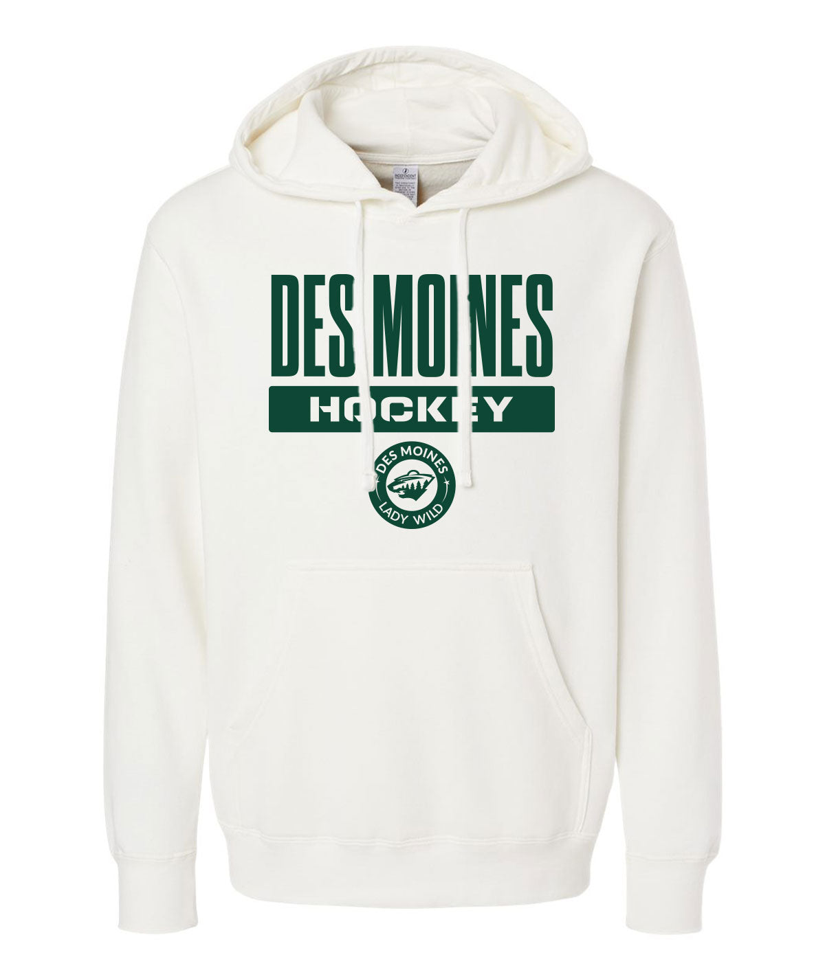 Des Moines Lady Wild Slouch Hoodie