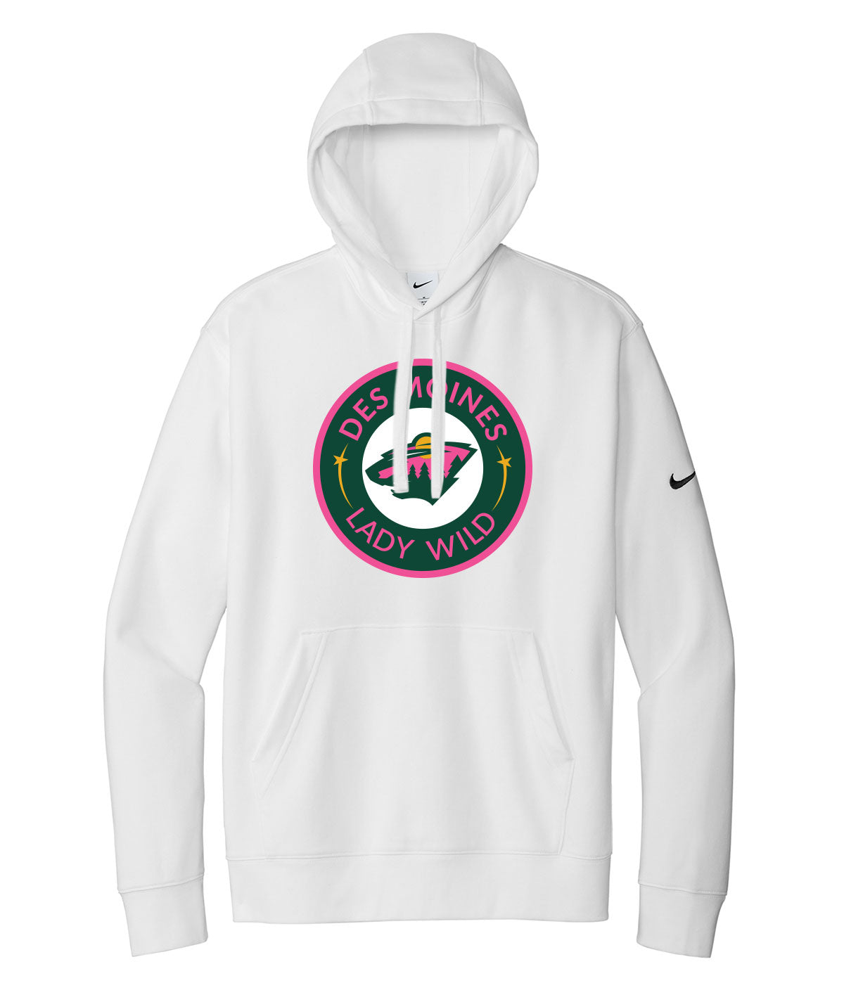 Des Moines Lady Wild Nike Fleece Hoodie