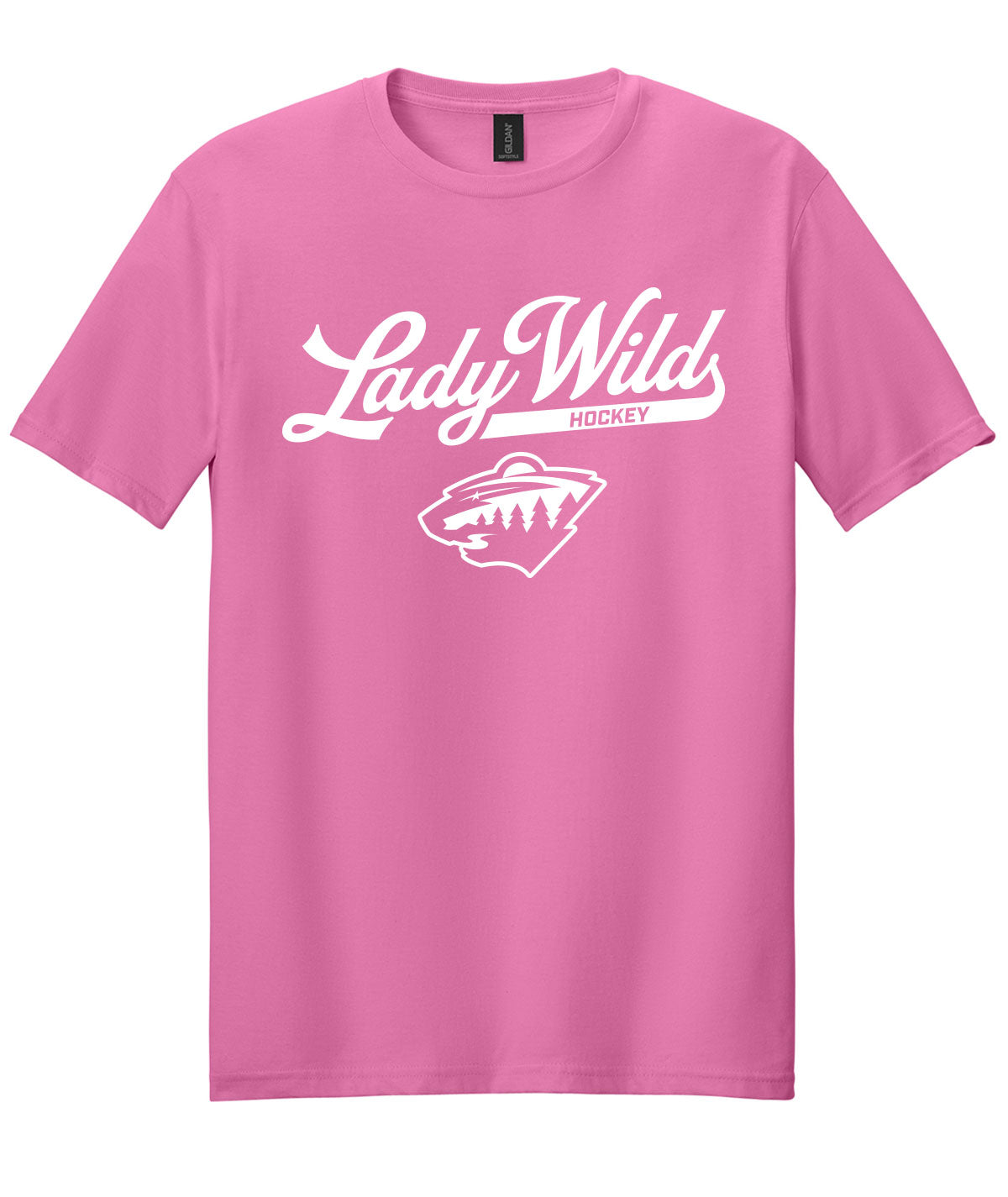 Des Moines Lady Wild Script Soft Tee