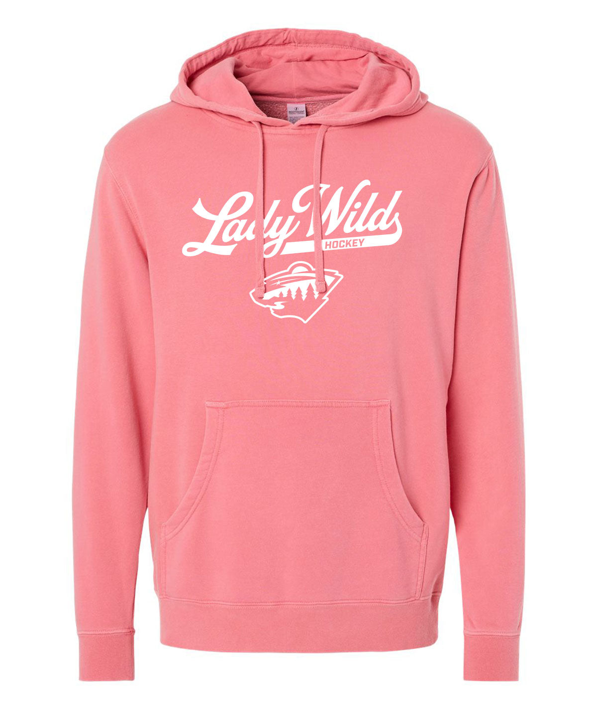 Des Moines Lady Wild Script Slouch Hoodie