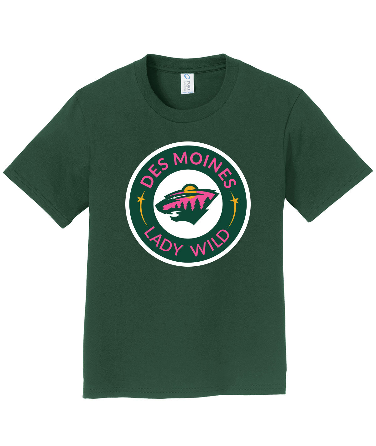Des Moines Lady Wild Youth Soft Tee
