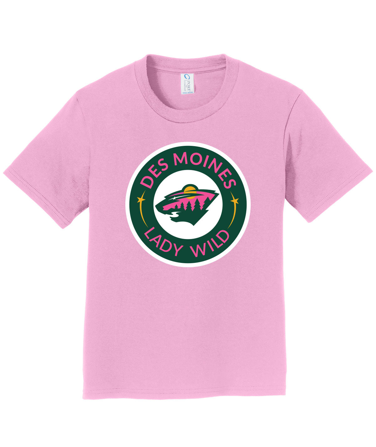 Des Moines Lady Wild Youth Soft Tee