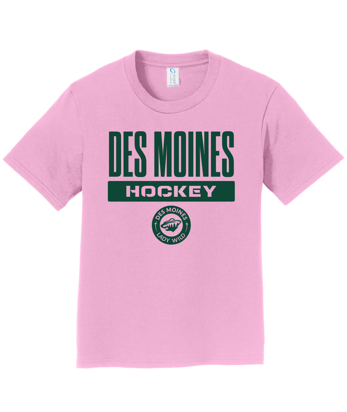 Des Moines Lady Wild Youth Soft Tee