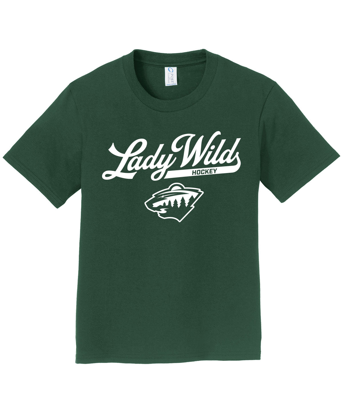 Des Moines Lady Wild Script Youth Soft Tee