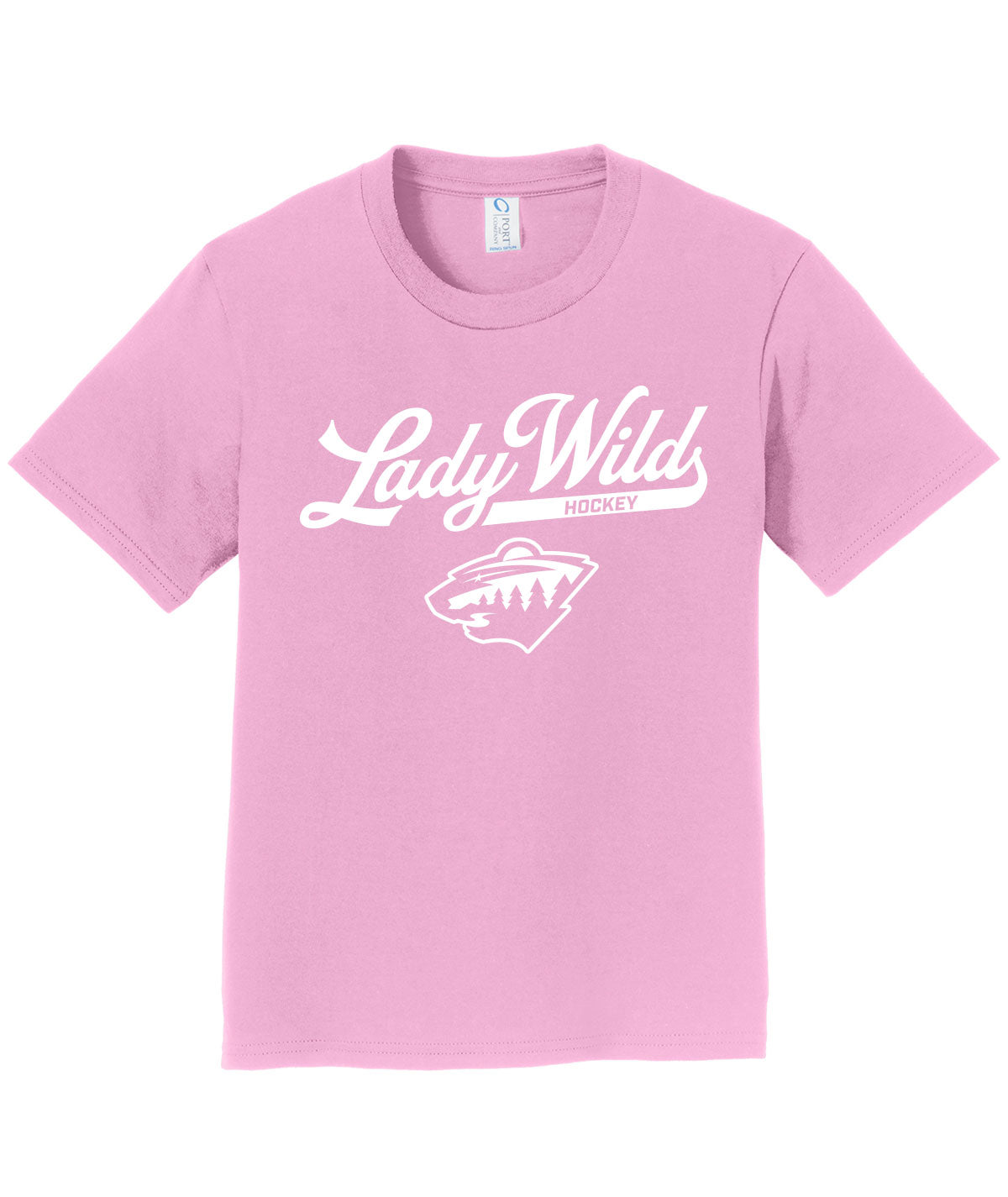 Des Moines Lady Wild Script Youth Soft Tee