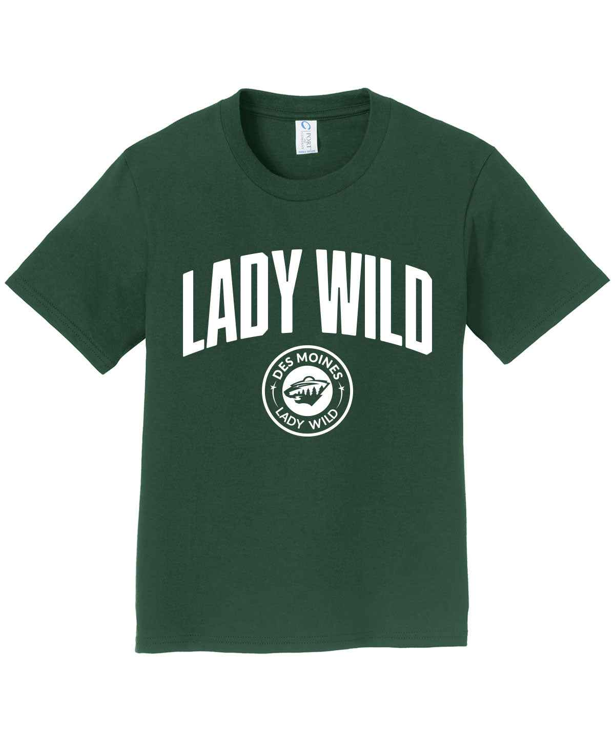 Des Moines Lady Wild Arch Youth Soft Tee