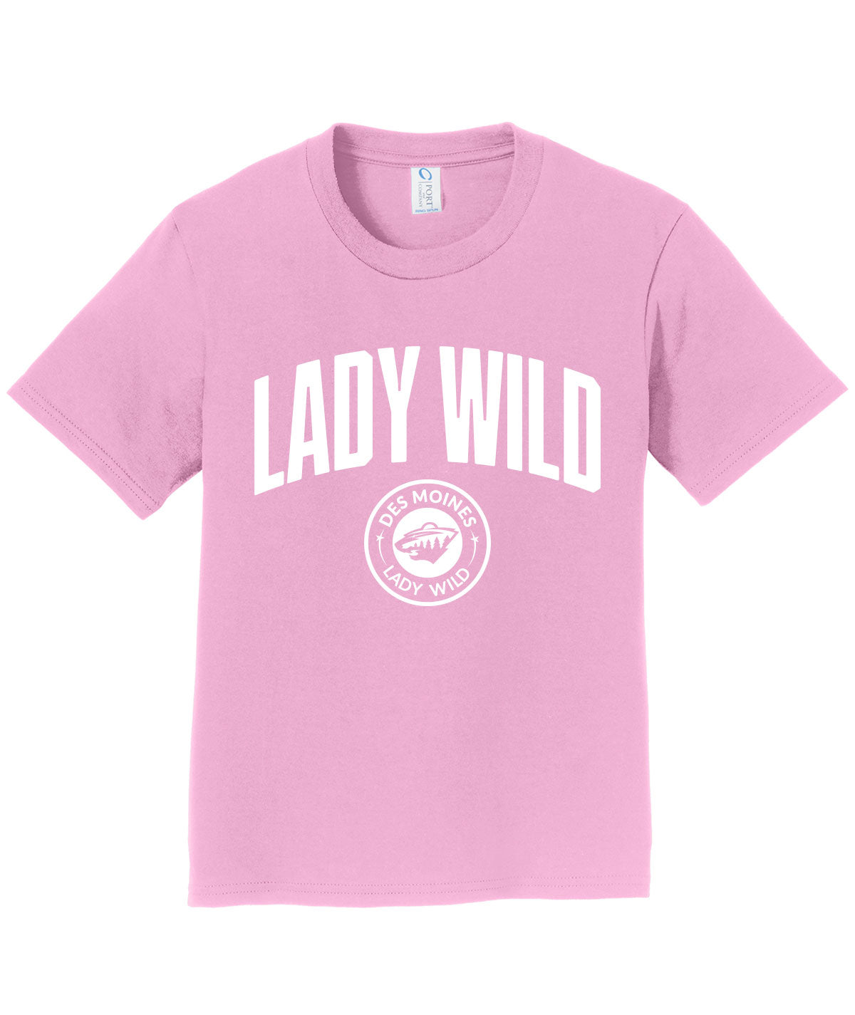 Des Moines Lady Wild Arch Youth Soft Tee