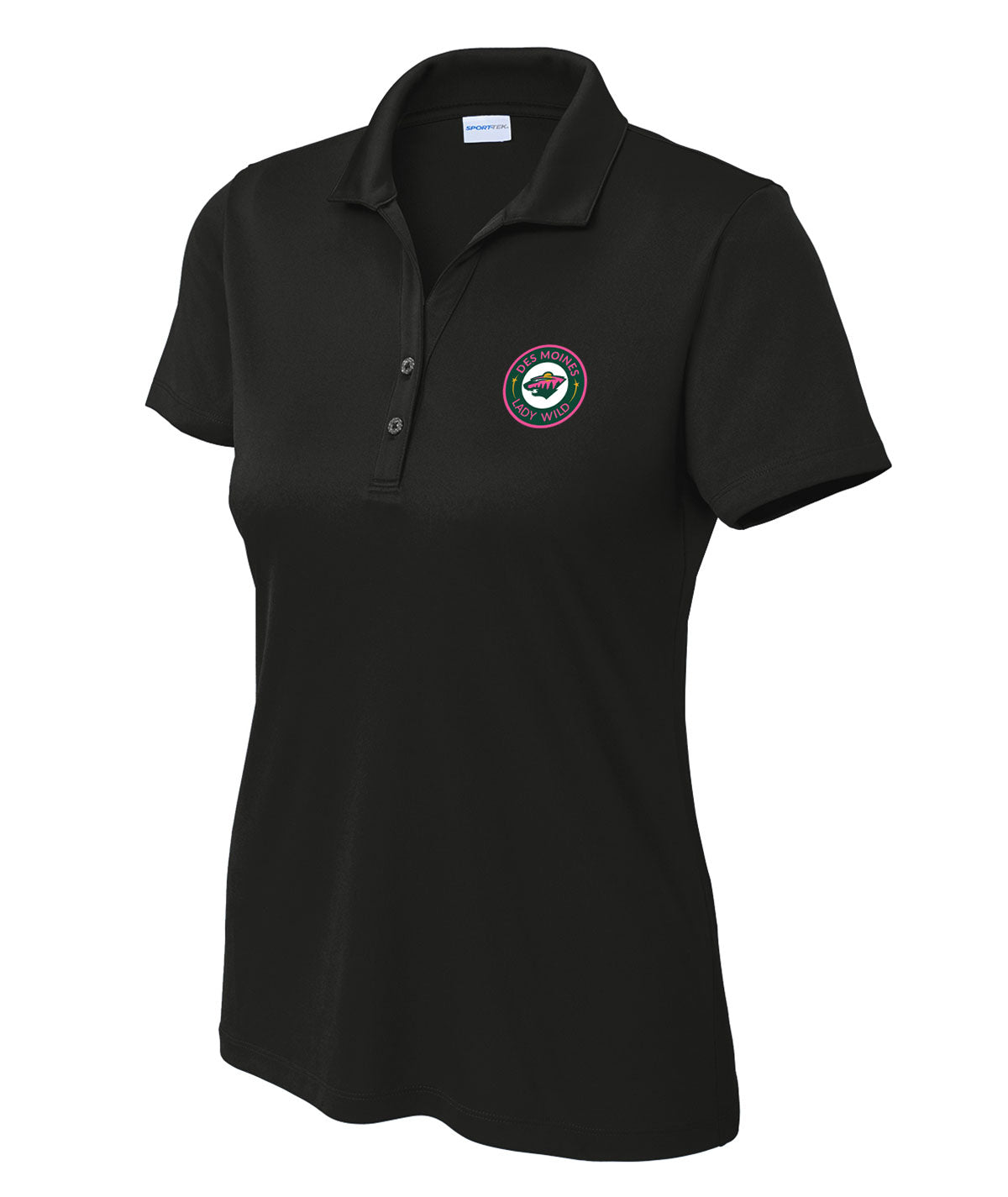 Des Moines Lady Wild Womens Performance Polo