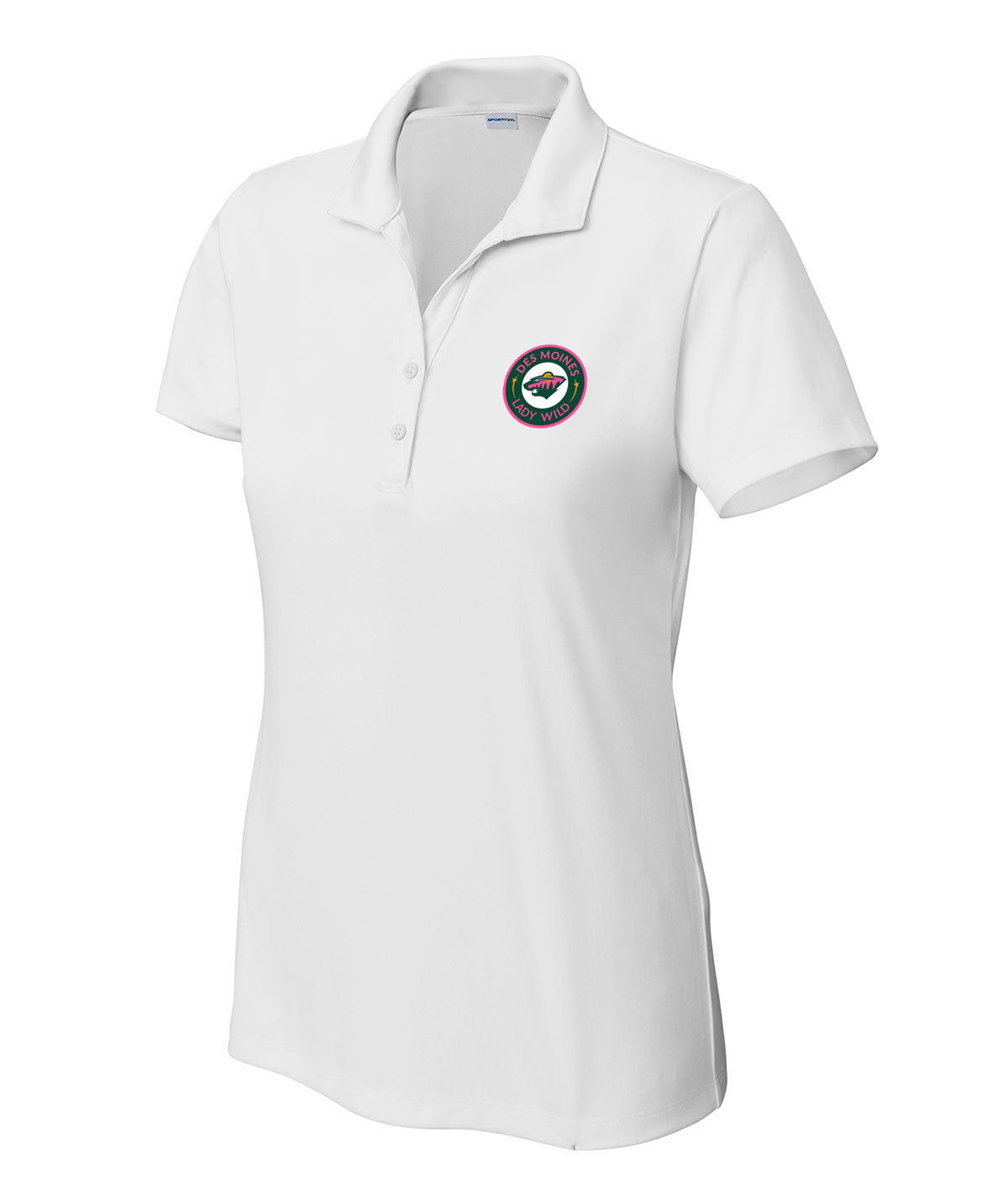 Des Moines Lady Wild Womens Performance Polo