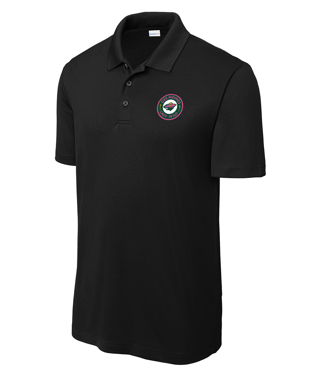 Des Moines Lady Wild Men Performance Polo