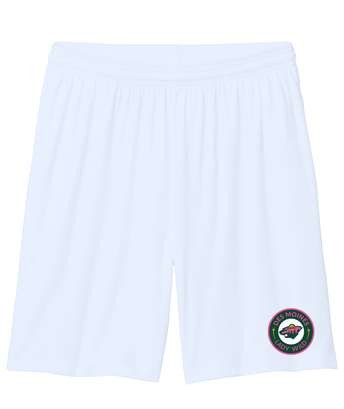 Des Moines Lady Wild Men's Pocketed Performance Shorts