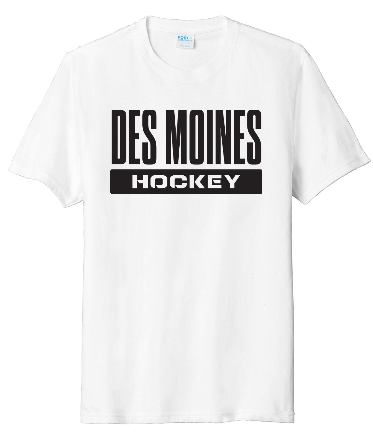 Des Moines Hockey Soft Tee