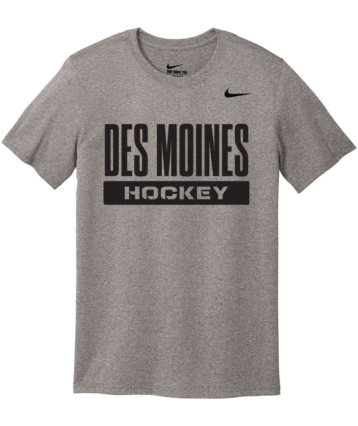 Des Moines Hockey Nike Legend Tee