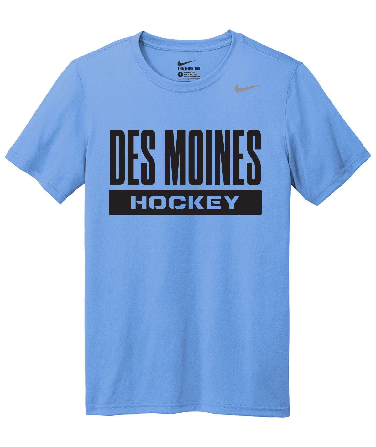Des Moines Hockey Nike Legend Tee