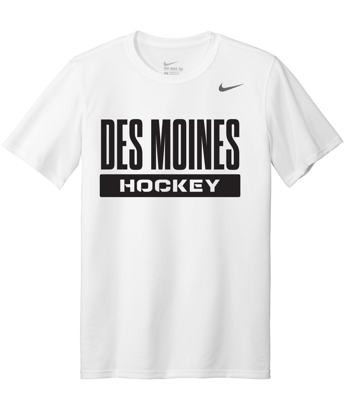 Des Moines Hockey Nike Legend Tee