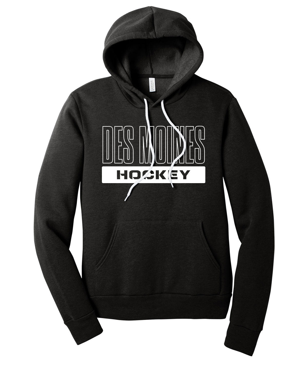 Des Moines Hockey Premium Softstyle Hoodie
